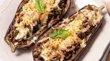 Spanish Stuffed Eggplant Recipe (Berenjenas Rellenas)