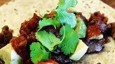 Spiced Chicken Liver Tacos with Mole Sauce