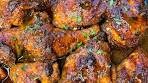 Spiced Rum and Guava Glazed Oven baked Chicken