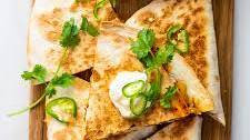 Spicy chicken quesadillas
