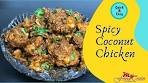Spicy Coconut Chicken Curry Recipe | Spicy Chicken ...