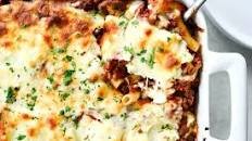 Spicy Italian Sausage Baked Ziti
