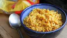 Spicy ptitim (Israeli couscous)