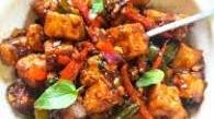 Spicy Thai Basil Tofu