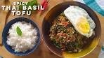 Spicy Thai Basil Tofu Recipe | Easy and Delicious Tofu Recipe