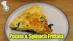 Spinach & Potato Frittata Recipe