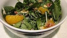 Spring Sunshine Salad With Citrus Parmesan Dressing
