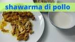 stanco del solito kebab?..shawarma di pollo fatto in casa...