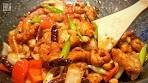Stir fry vegetables with cashew nuts and chicken - easy ...