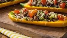 Stuffed Summer Squash