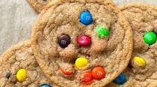 Sugar Cookies with M&Ms