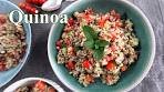 Super Easy Quinoa Salad - High Protein Salad Recipe