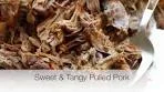 Sweet and Tangy Pulled Pork Pressure Cooker or Slow Cooker
