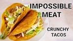 Tacos Made From Impossible Meat