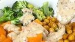 Tahini Chickpea Buddha Bowls Ingredients: 1 cup wild rice ½ ...