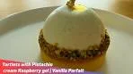 Tartlets with Pistachio cream | Raspberry gel | Vanilla Parfait ...