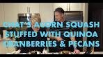The Artificial Vegan - Stuffed Acorn Squash with Quinoa ...