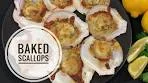 The Best Baked Scallops| Insanely delish
