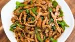 The Secret to Tender and Succulent Meat (Stir Fry Pork With ...