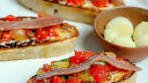 Tomato, Mayo & Anchovy Bruschetta…simple but SO good ...