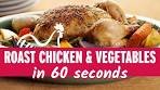 Traditional Roast Chicken & Vegetables