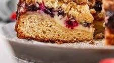 Triple Berry Cream Cheese Coffee Cake