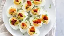 Truffle Deviled Eggs
