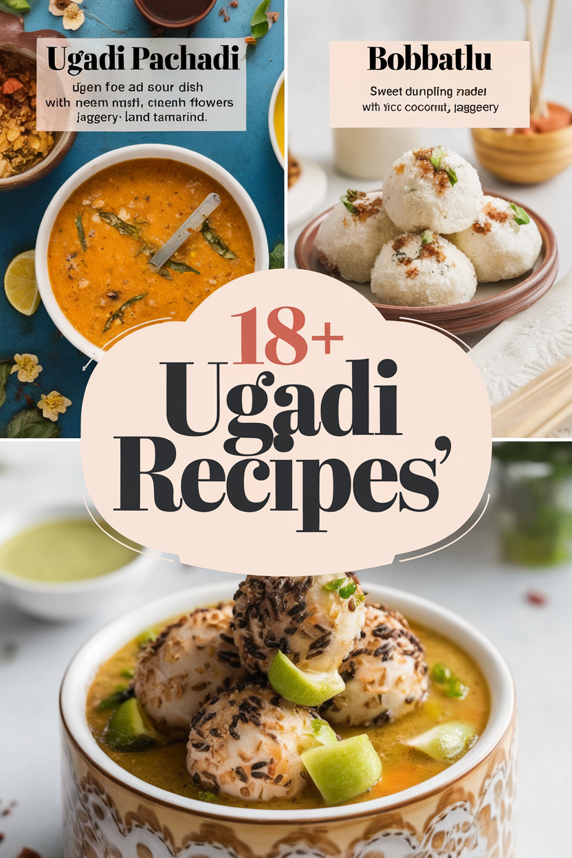 18+ Quick Ugadi Recipes to Celebrate the Festivities with Flavor and