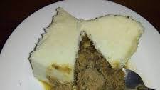 Ugali with meatballs