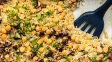 Vegan Chickpea & Rice Casserole