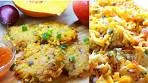 Vegetable Fritters/ How to make Vegetable fritters with a little ...