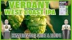 Verdant West Coast IPA Recipe & Methods For Homebrewers