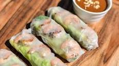 Vietnamese Grilled Shrimp Summer Rolls