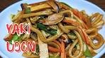 Yaki Udon Noodles Recipe with Vegetables and Tofu | Stir Fry ...