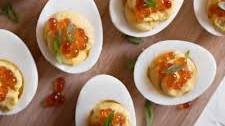Yuzu Miso Deviled Eggs / ゆず味噌デビルドエッグ