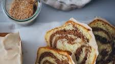 Zimtschnecken Kuchen Rezept – cinnamon roll pound cake