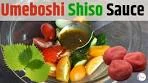 【Umeboshi Shiso sauce】Shojin cuisine / Japanese vegan