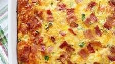Bacon, Potato, and Egg Casserole