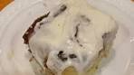 Brioche Cinnamon Bun with Cream Cheese Icing ... not fair ...