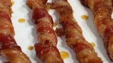 Brown Sugar Bacon Sticks Brushed w/Maple Syrup