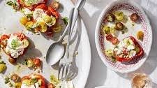 Caprese Stuffed Peppers