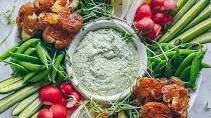 Greek Goddess Dip With Vegetable Crudité