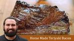 Home Made Teriyaki Bacon | Weber Kettle
