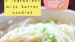 Miso Butter Noodle Recipe | Easy Asian Fusion