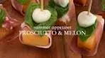 PROSCIUTTO & MELON 🍈 A classic Italian appetizer that’s ...