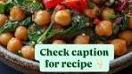 Spiced Chickpea and Spinach Stir-Fry Recipe: - Ingredients ...