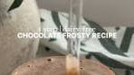 1 STEP HOMEMADE DAIRY-FREE CHOCOLATE FROSTY ...