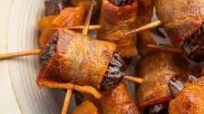 2-Ingredient Bacon-Wrapped Dates (with Stuffed Option)