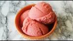 3-INGREDIENT Strawberry Banana Sorbet Recipe - without ...