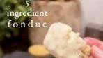 5 ingredient fondue! 5 ingredient fondue let's go!! Garlic White ...